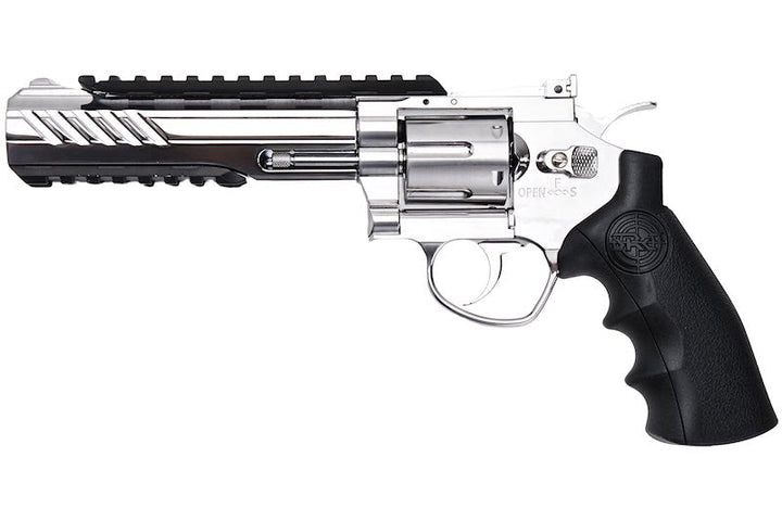 SRC Titan Revolver (CO2, 6 inch) - Silver - Bang Bang Airsoft