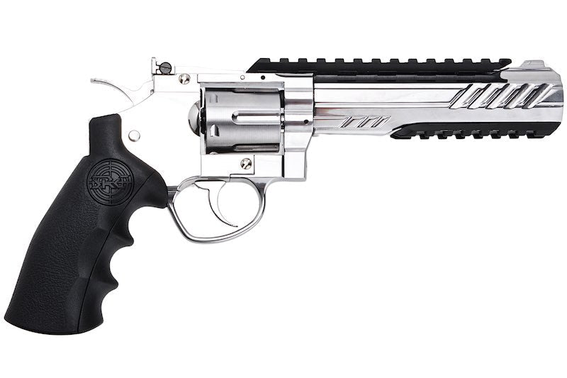 SRC Titan Revolver (CO2, 6 inch) - Silver - Bang Bang Airsoft