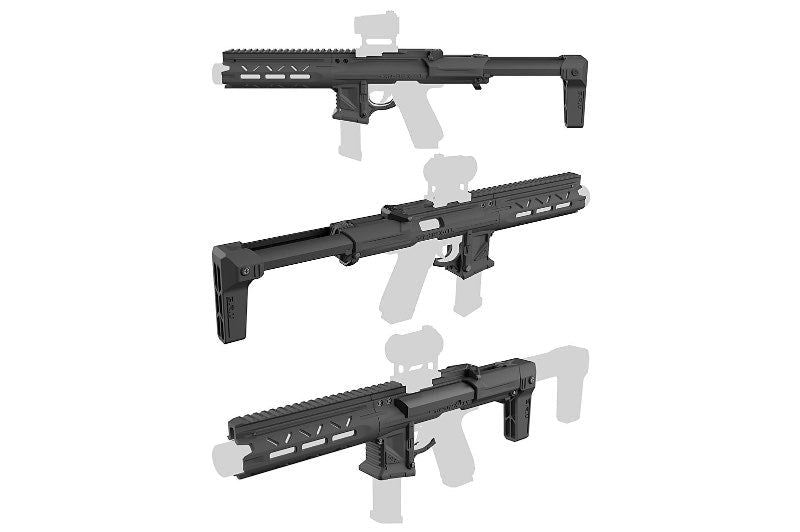 SRU Action Army AAP01 GBB Airsoft Carbine Kit - Black - Bang Bang Airsoft