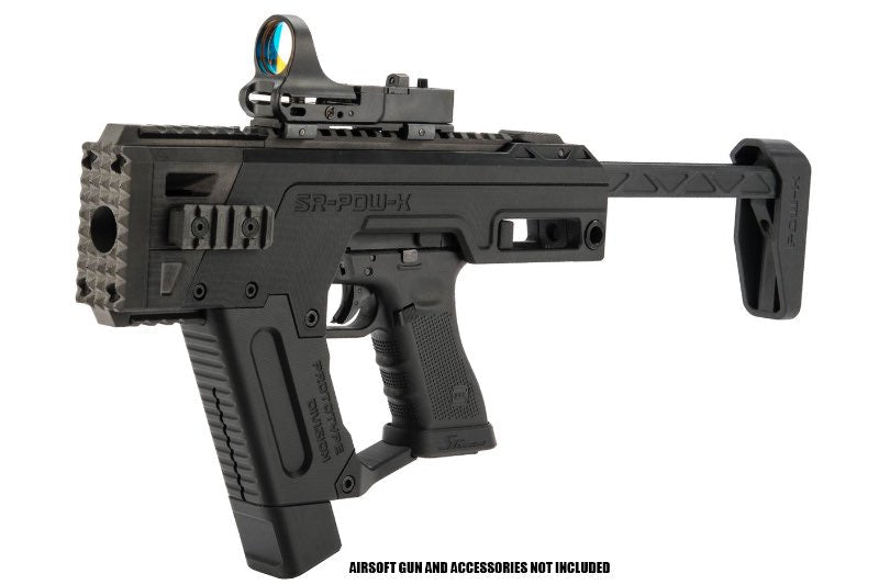SRU Umarex Glock 17 Gen 3 / 4 GBB PDW SMG Kit (Black) - Bang Bang Airsoft