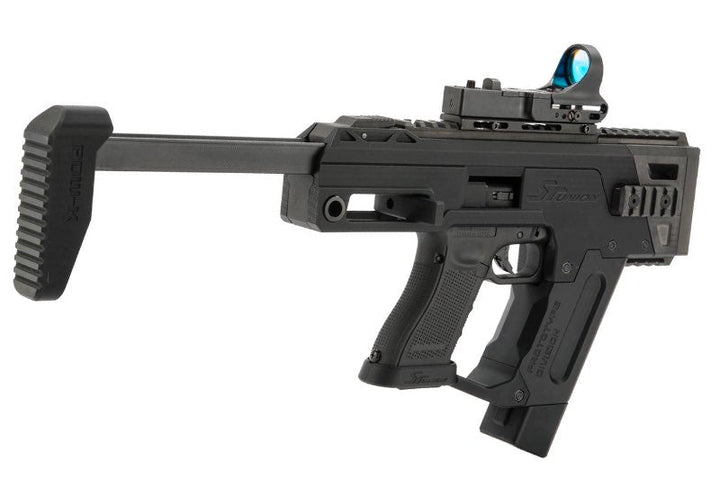 SRU Umarex Glock 17 Gen 3 / 4 GBB PDW SMG Kit (Black) - Bang Bang Airsoft