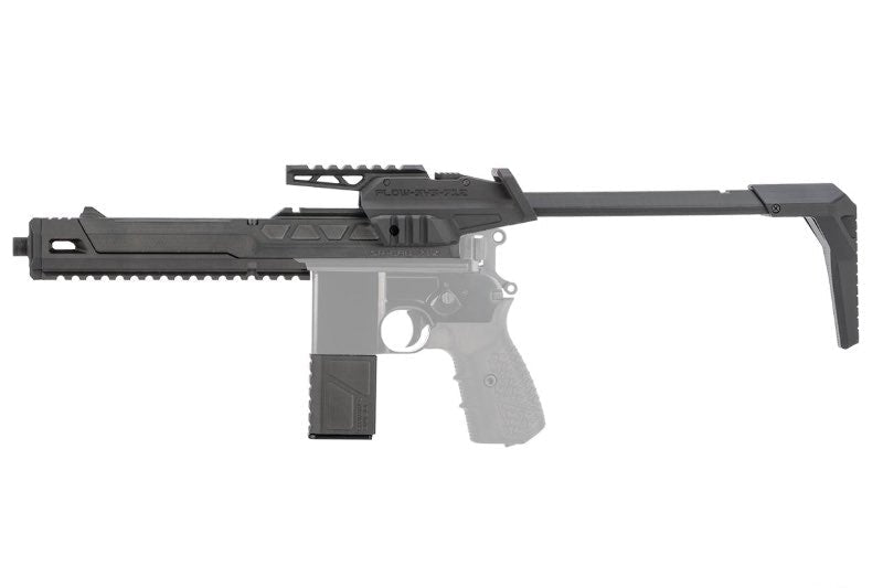 SRU WE M712 GBB Classic Advanced Design Flow Stock Set Kit (Black) - Bang Bang Airsoft
