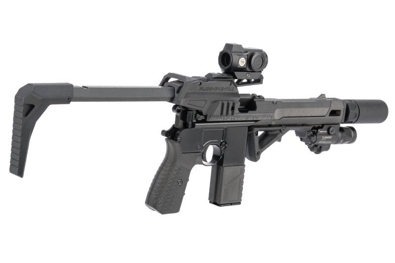SRU WE M712 GBB Classic Advanced Design Flow Stock Set Kit (Black) - Bang Bang Airsoft