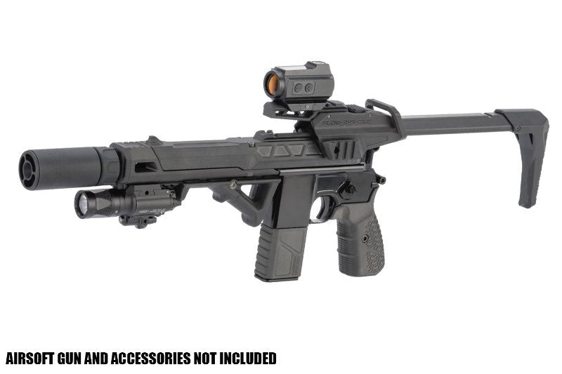 SRU WE M712 GBB Classic Advanced Design Flow Stock Set Kit (Black) - Bang Bang Airsoft