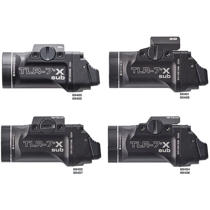 Streamlight TLR - 7X SUB USB Gun Light for SIG Sauer P365 (SL - B9 Battery, 69504) - Bang Bang Airsoft