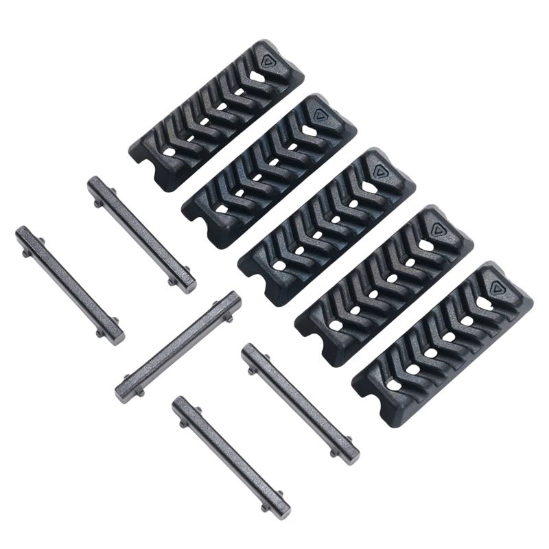 Strike Industries Siegen Rail Cover (Black, 5pcs/pk) - Bang Bang Airsoft