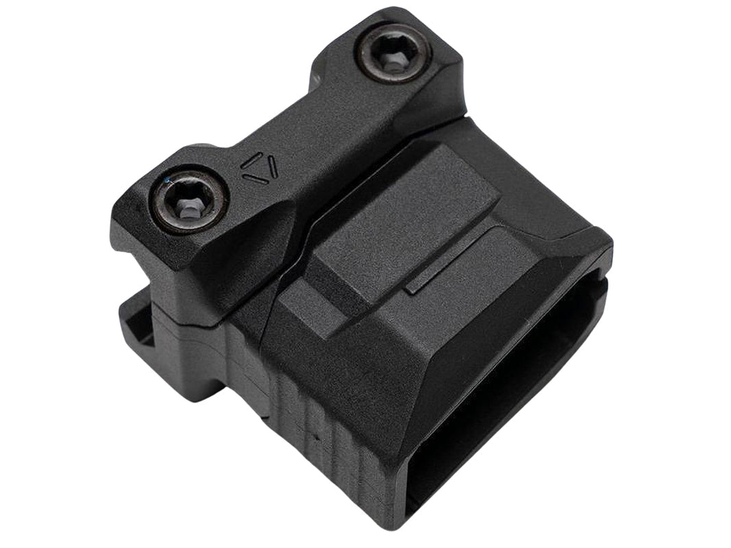 Strike Industries Stacked Angled Grip with Cable Management System (for 1913 Picatinny) - Black - Bang Bang Airsoft