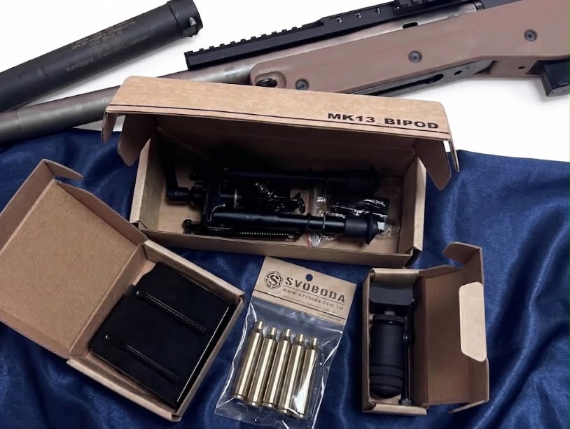 SVOBODA Harris Engineering 6"–9" Tactical Bipod - Bang Bang Airsoft