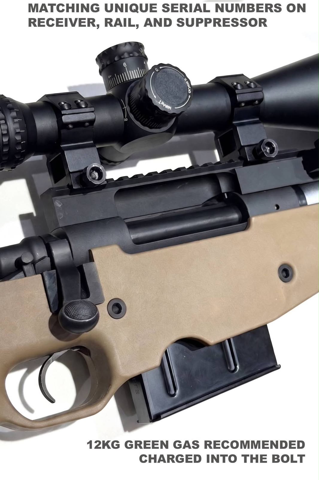 SVOBODA MK13 MOD5 Accuracy International (AI) Style .300 WM Steel Magazine (5-Round) - Bang Bang Airsoft