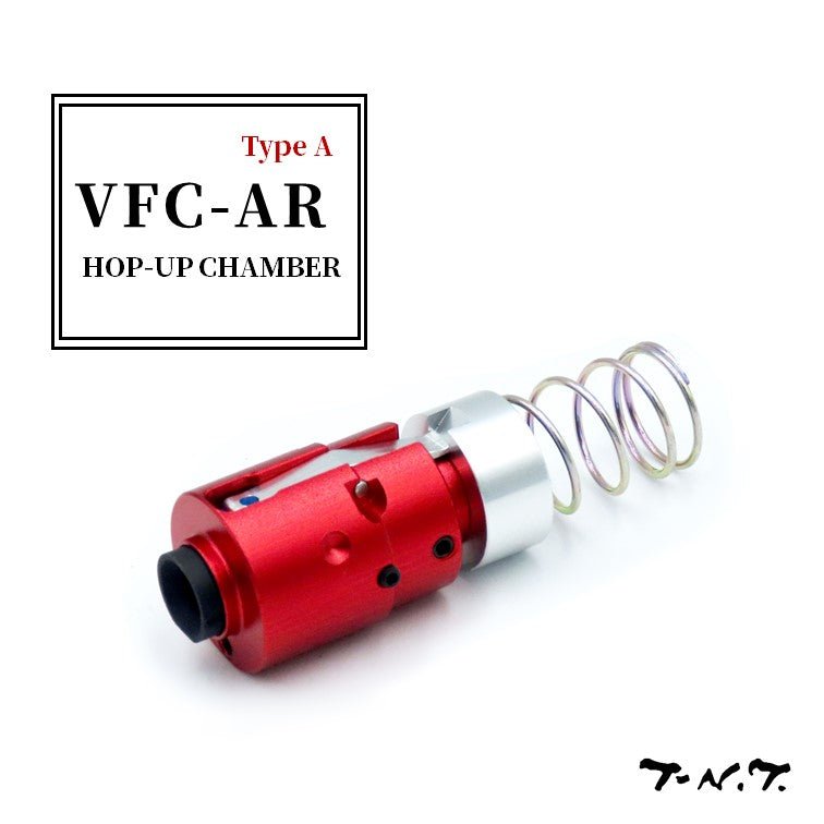 T - N.T STUDIO CNC Hop - Up Chamber Set with T - Hop for VFC AR GBB - Bang Bang Airsoft