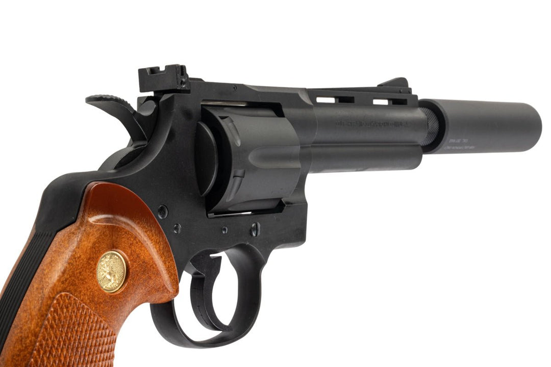 Tanaka Colt Python 4inch Heavy Weight Ryo Saeba Model Gun (Deluxe Version) - Bang Bang Airsoft