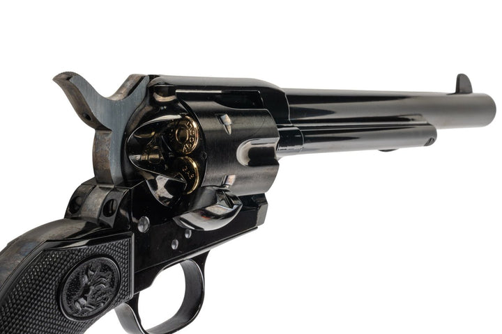 Tanaka Colt SAA 2nd 7.5 inch Pegasas II Steel Finish Gas Revolver - Bang Bang Airsoft