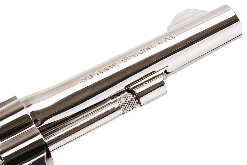 Tanaka S&W M10 Military & Police 4 inch Ver.3 Model Gun - Nickel Finish - Bang Bang Airsoft