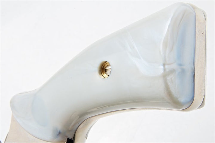 Tanaka S&W M36 2 inch Square Butt Travis Model Gas Revolver - Nickel Finish - Bang Bang Airsoft