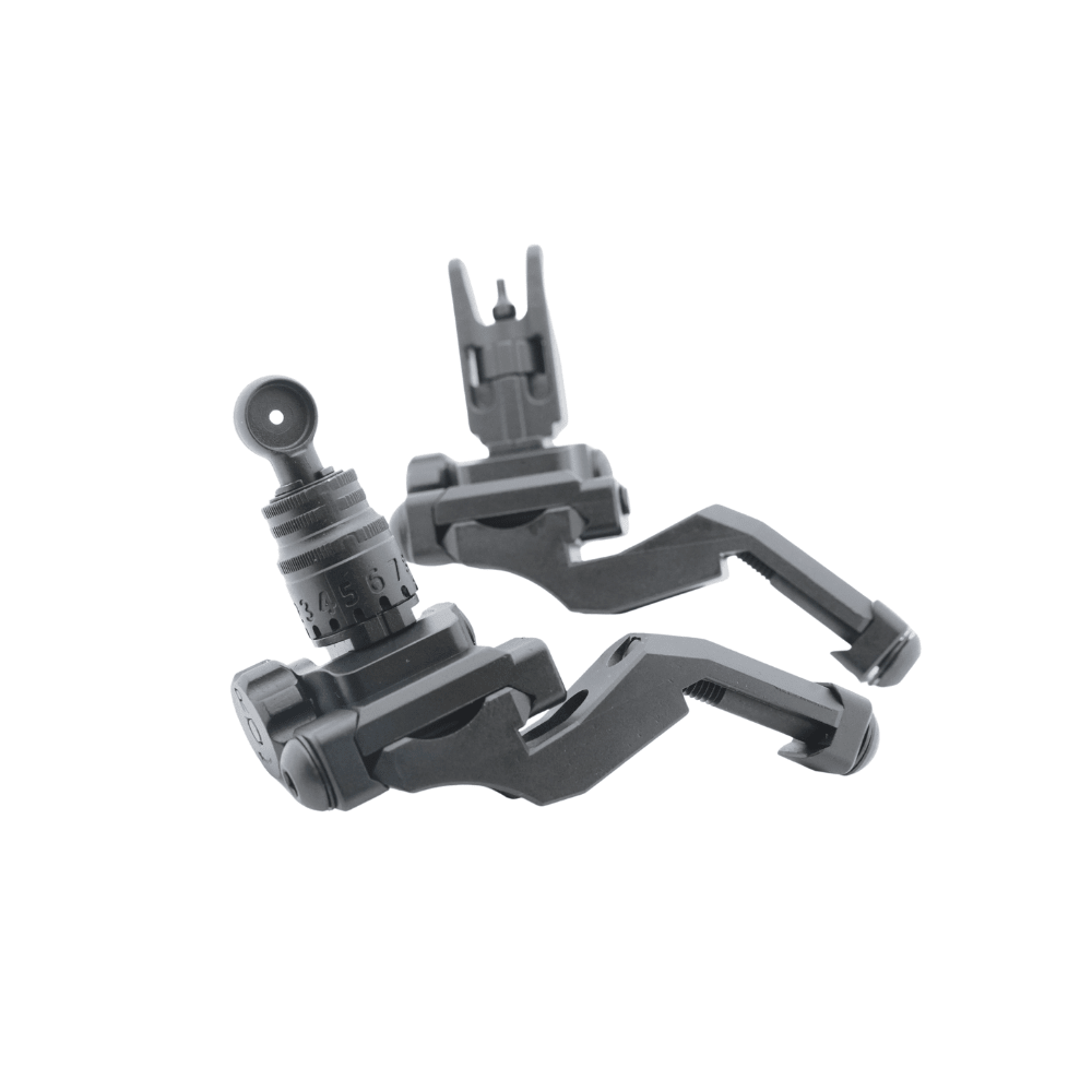 Task Force S Style 45º Folding Backup Sights Set - Bang Bang Airsoft