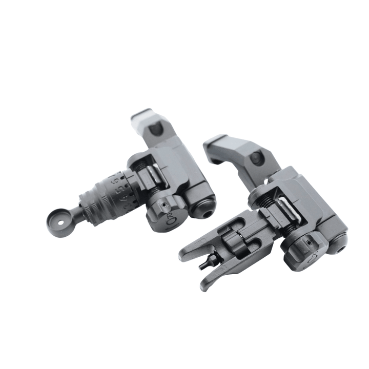 Task Force S Style 45º Folding Backup Sights Set - Bang Bang Airsoft