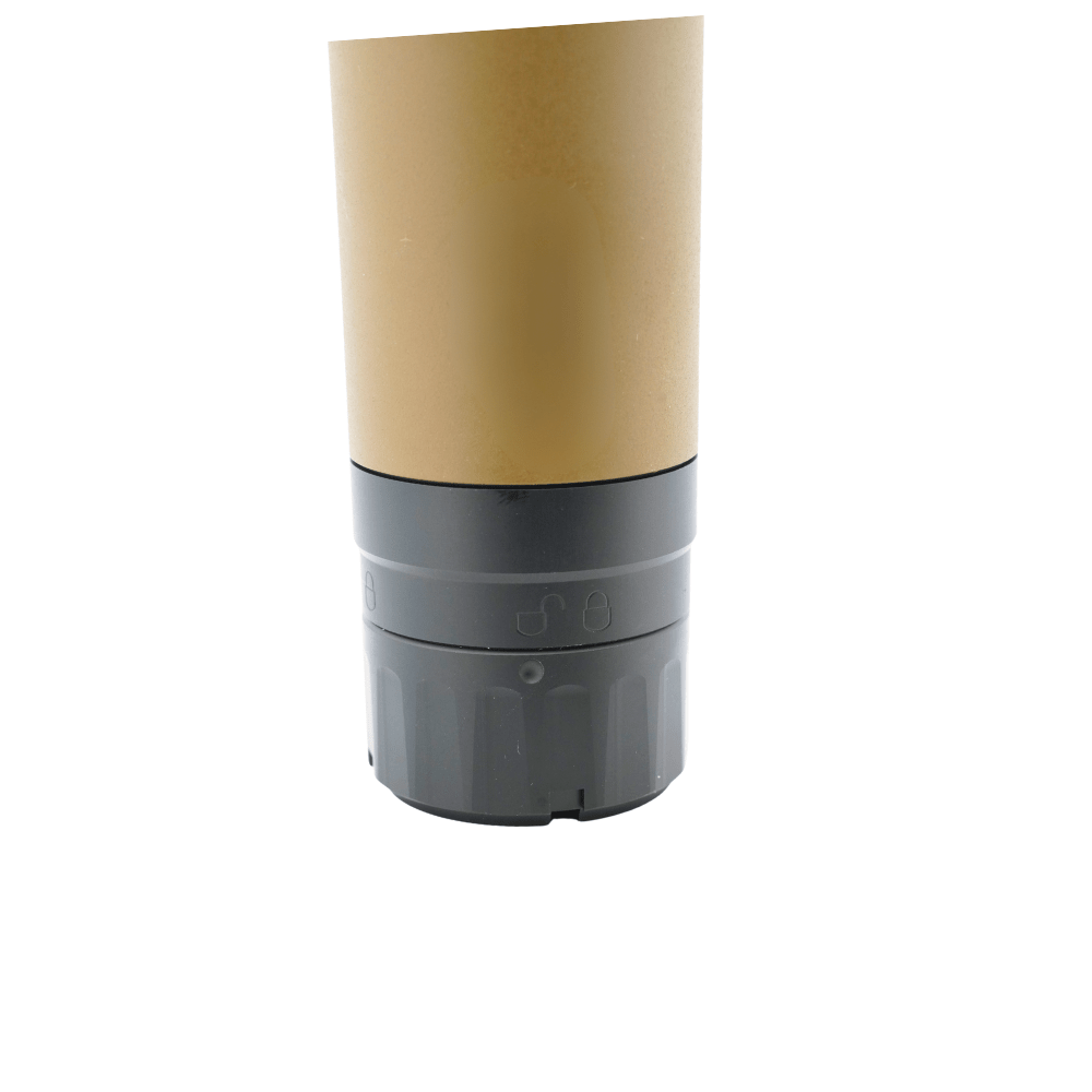 Task Force SLX MG 6.8 Style Dummy QD Suppressor w/ Muzzle Brake - FDE - Bang Bang Airsoft