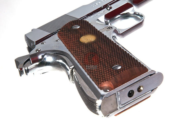 Tokyo Marui 1911 Government Series 70 Nickel Finish GBB Airsoft Pistol - Bang Bang Airsoft