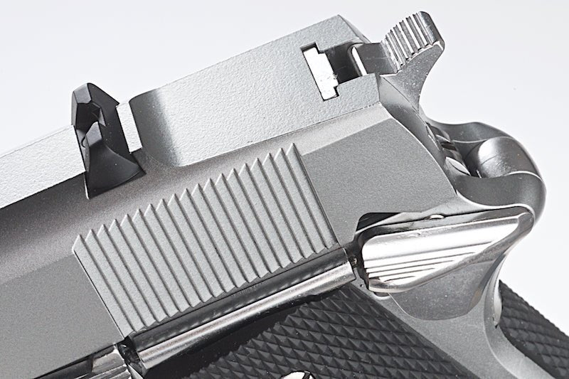 Tokyo Marui Detonics 45 Combat Master - Stainless GBB Airsoft Pistol - Bang Bang Airsoft