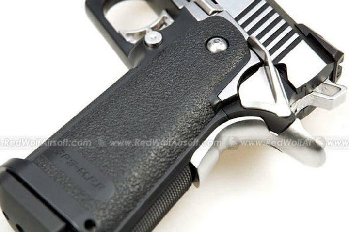 Tokyo Marui Hi Capa 4.3 GBB Airsoft Pistol (Dual Stainless Custom) - Bang Bang Airsoft