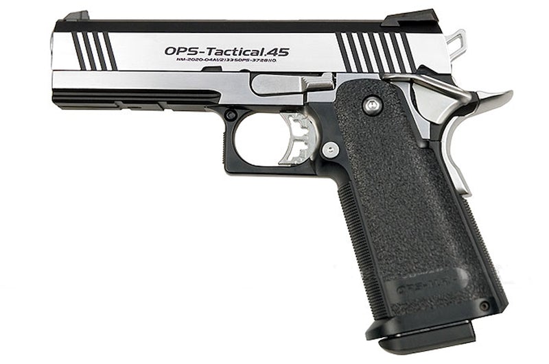 Tokyo Marui Hi Capa 4.3 GBB Airsoft Pistol (Dual Stainless Custom) - Bang Bang Airsoft
