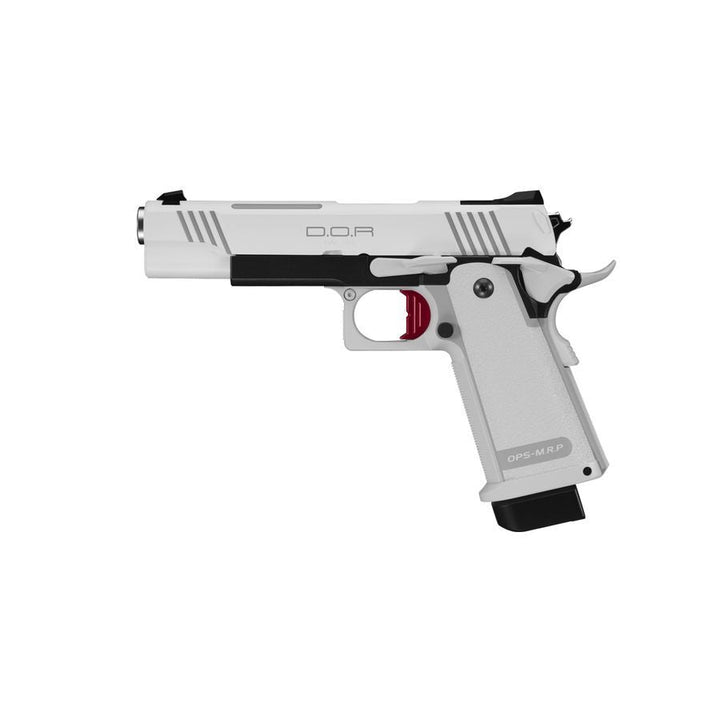 Tokyo Marui Hi Capa White D.O.R. (Direct Optics Ready) GBB Airsoft Pistol - Bang Bang Airsoft