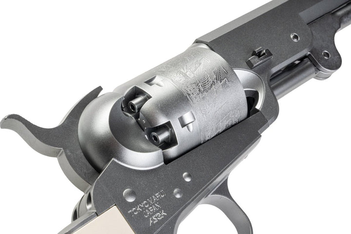 Tokyo Marui M1851 Navy Spring Revolver - Silver - Bang Bang Airsoft