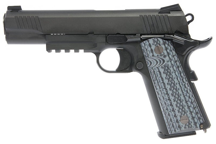 Tokyo Marui M45A1 CQB GBB Airsoft Pistol - Black - Bang Bang Airsoft