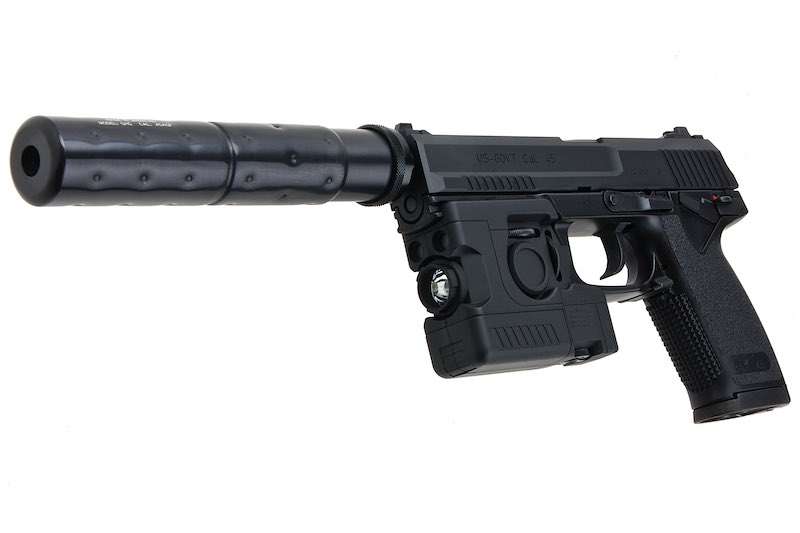 Tokyo Marui MK23 Airsoft SOCOM Fixed Slide Full Set Green Gas Pistol - Bang Bang Airsoft