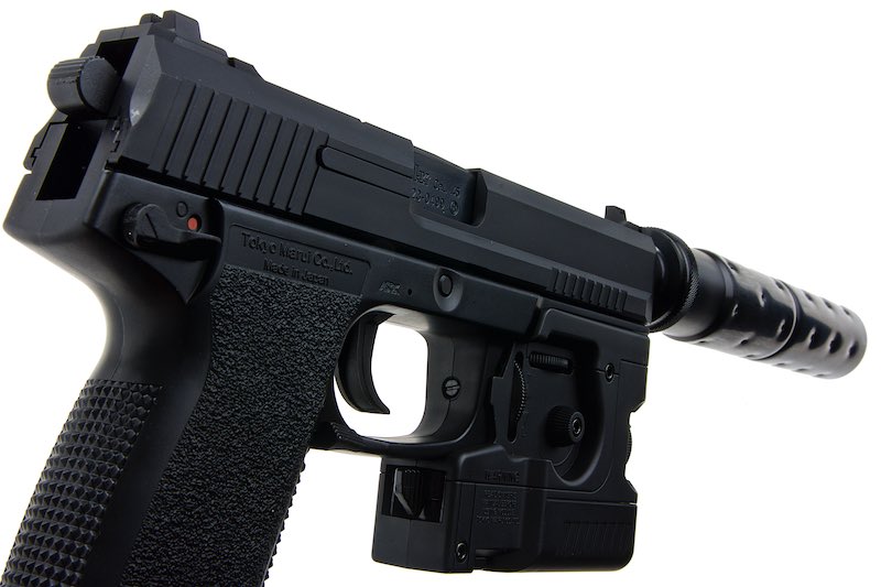 Tokyo Marui MK23 Airsoft SOCOM Fixed Slide Full Set Green Gas Pistol - Bang Bang Airsoft