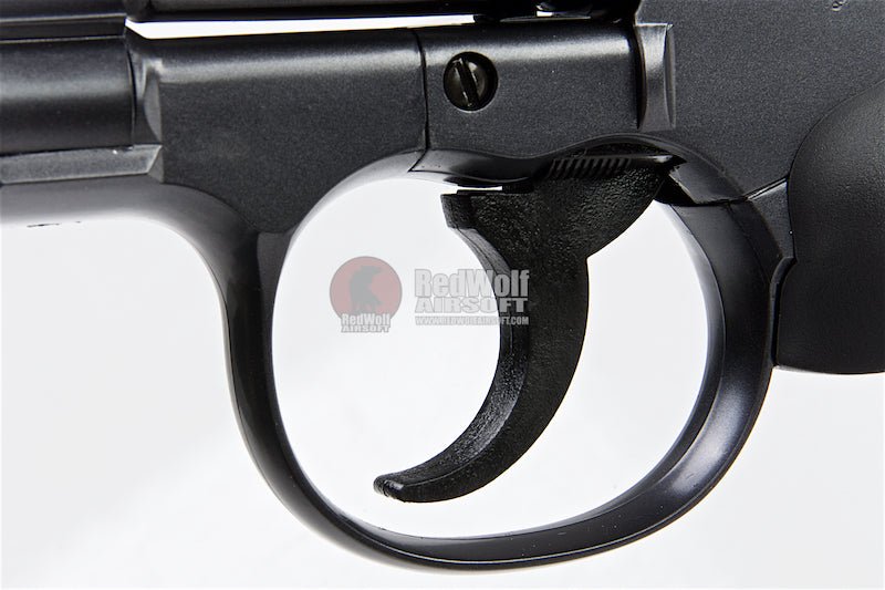Tokyo Marui Python PPC Custom Airsoft Spring Revolver 6 inch - Black - Bang Bang Airsoft