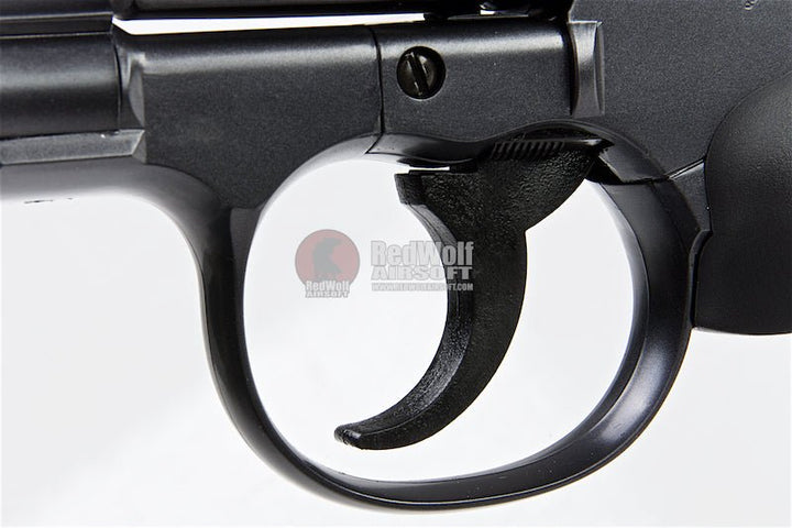 Tokyo Marui Python PPC Custom Airsoft Spring Revolver 6 inch - Black - Bang Bang Airsoft