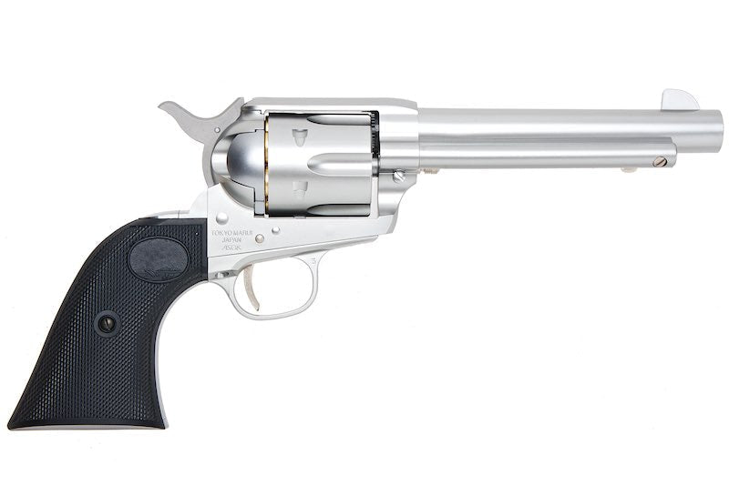 Tokyo Marui SAA.45 Artillery 5.5 inch Spring Revolver - Silver - Bang Bang Airsoft