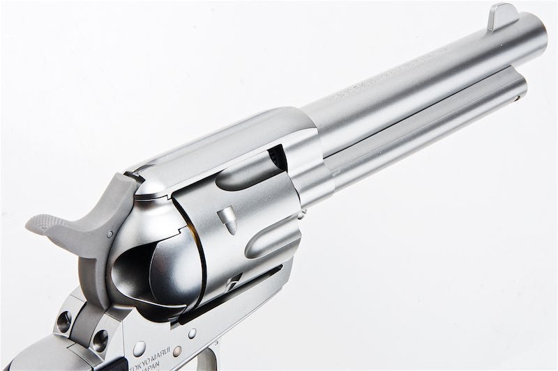 Tokyo Marui SAA.45 Artillery 5.5 inch Spring Revolver - Silver - Bang Bang Airsoft