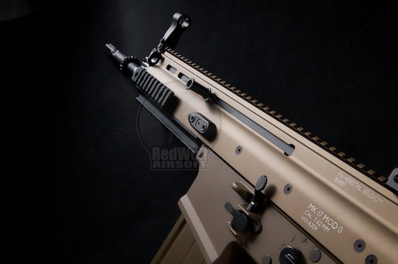 Tokyo Marui Scar H Next Generation (NGRS EBB) Airsoft AEG Rifle - FDE - Bang Bang Airsoft