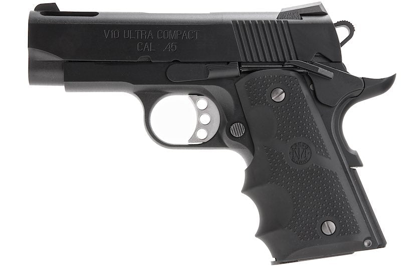 Tokyo Marui V10 Ultra Compact Green Gas Airsoft Pistol - Black - Bang Bang Airsoft