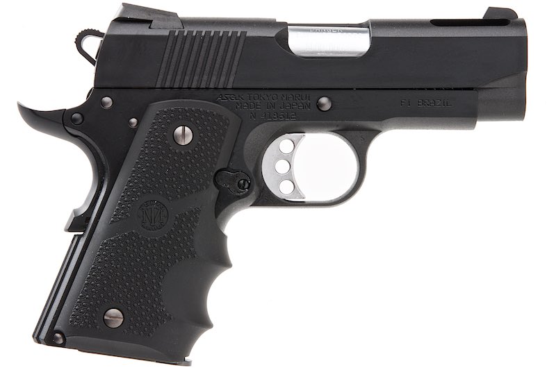 Tokyo Marui V10 Ultra Compact Green Gas Airsoft Pistol - Black - Bang Bang Airsoft