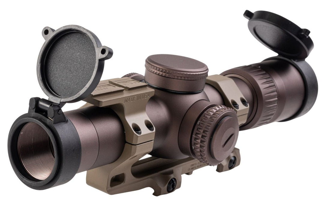 Toxicant RZ HD3 1 - 10x24 FFP LPVO with Angry Gun ASUS 34mm 1.54" Mount & ACRO Mount - Limited Addition - Bang Bang Airsoft