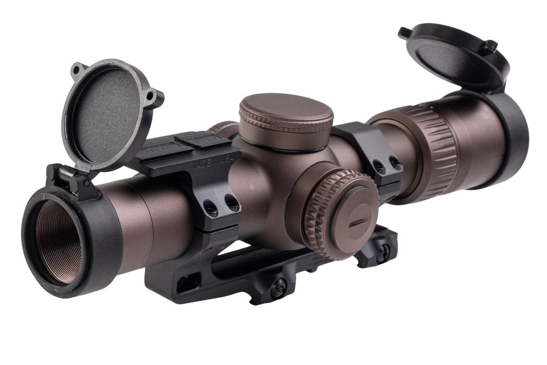 Toxicant RZ HD3 1 - 10x24 FFP LPVO with Angry Gun ASUS 34mm 1.54" Mount & ACRO Mount - Limited Addition - Bang Bang Airsoft