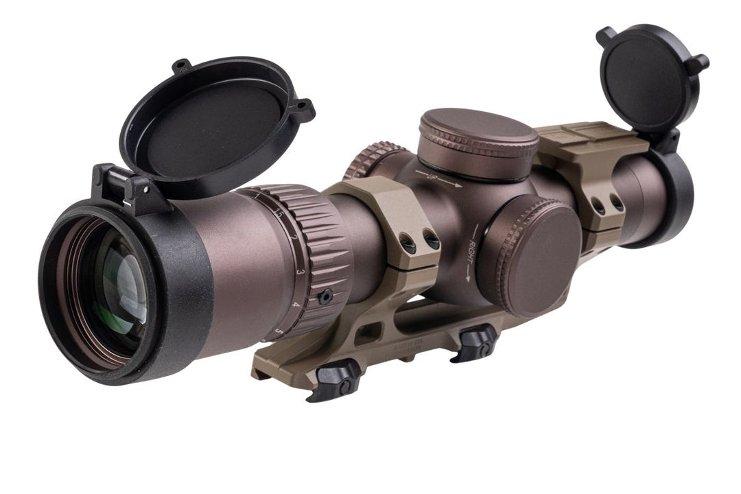 Toxicant RZ HD3 1 - 10x24 FFP LPVO with Angry Gun ASUS 34mm 1.54" Mount & ACRO Mount - Limited Addition - Bang Bang Airsoft