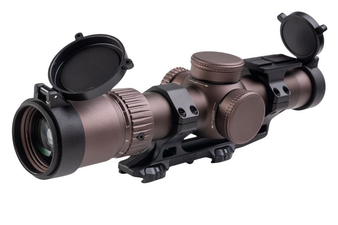 Toxicant RZ HD3 1 - 10x24 FFP LPVO with Angry Gun ASUS 34mm 1.54" Mount & ACRO Mount - Limited Addition - Bang Bang Airsoft