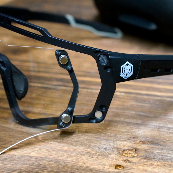 TR Gear TG02 Shielder Magnetic Safety Glasses (Clear & UV Blocking Lens included) - Bang Bang Airsoft