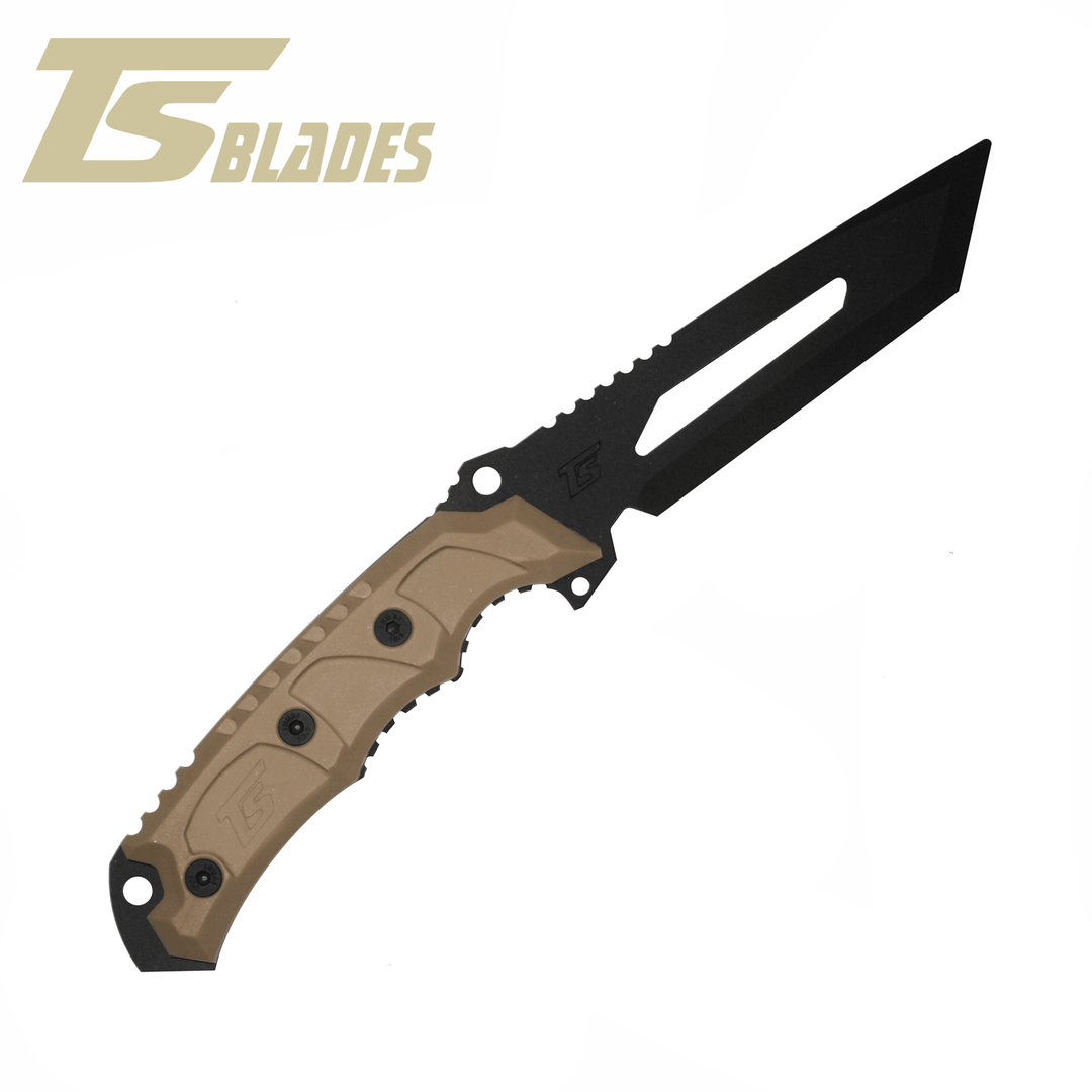 TS Blades Elite Tanto - FDE (Plastic Dummy) - Bang Bang Airsoft