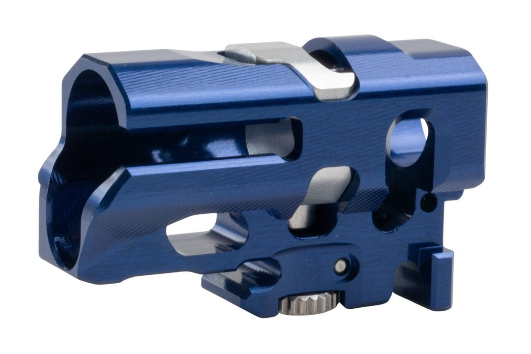 TTI Airsoft Tokyo Marui G17 Gen5 MOS & G19 GBB Infinity One Piece Full CNC TDC Hop Up Chamber - BLUE - Bang Bang Airsoft