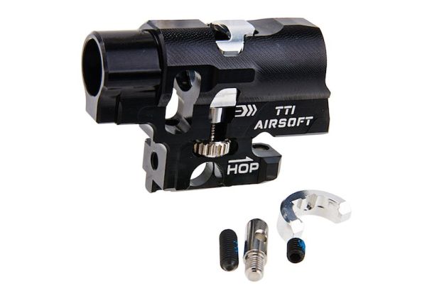 TTI Airsoft Tokyo Marui Hi Capa GBB Infinity One Piece Full CNC TDC Hop Up Chamber - Black - Bang Bang Airsoft