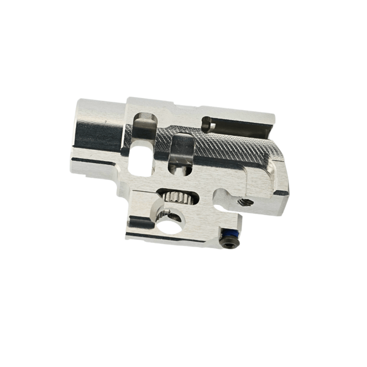 TTI Airsoft Tokyo Marui Hi Capa GBB Infinity One Piece Full CNC TDC Hop Up Chamber - Silver - Bang Bang Airsoft