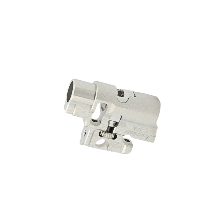 TTI Airsoft Tokyo Marui Hi Capa GBB Infinity One Piece Full CNC TDC Hop Up Chamber - Silver - Bang Bang Airsoft