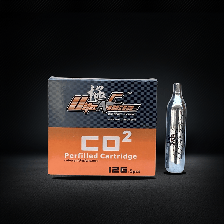 Ultraforce Co2 Cartridge (12g) - 5pcs - Bang Bang Airsoft