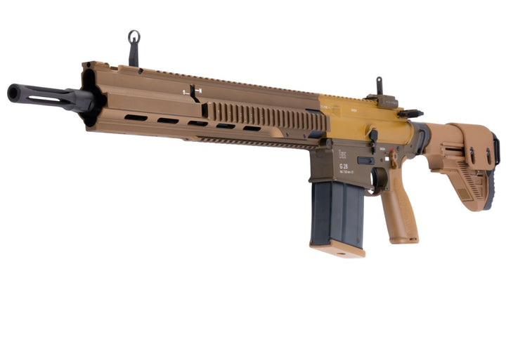 Umarex G28 GBB Airsoft Rifle - Tan (by VFC) - Bang Bang Airsoft