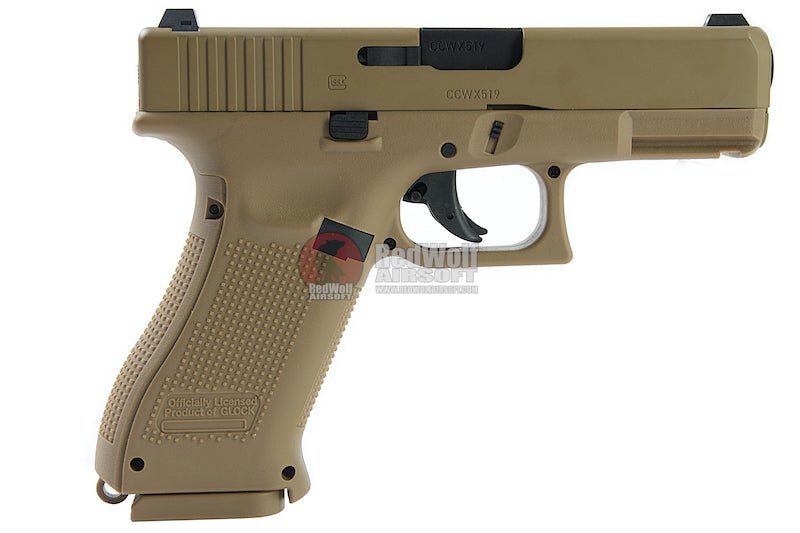 Umarex Glock 19X CO2 Airsoft Pistol (Fixed Slide)(Wingun G19X) - 6mm Version - Bang Bang Airsoft